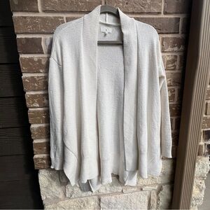 Lou & Grey women’s open front oversized textured cardigan XS / S